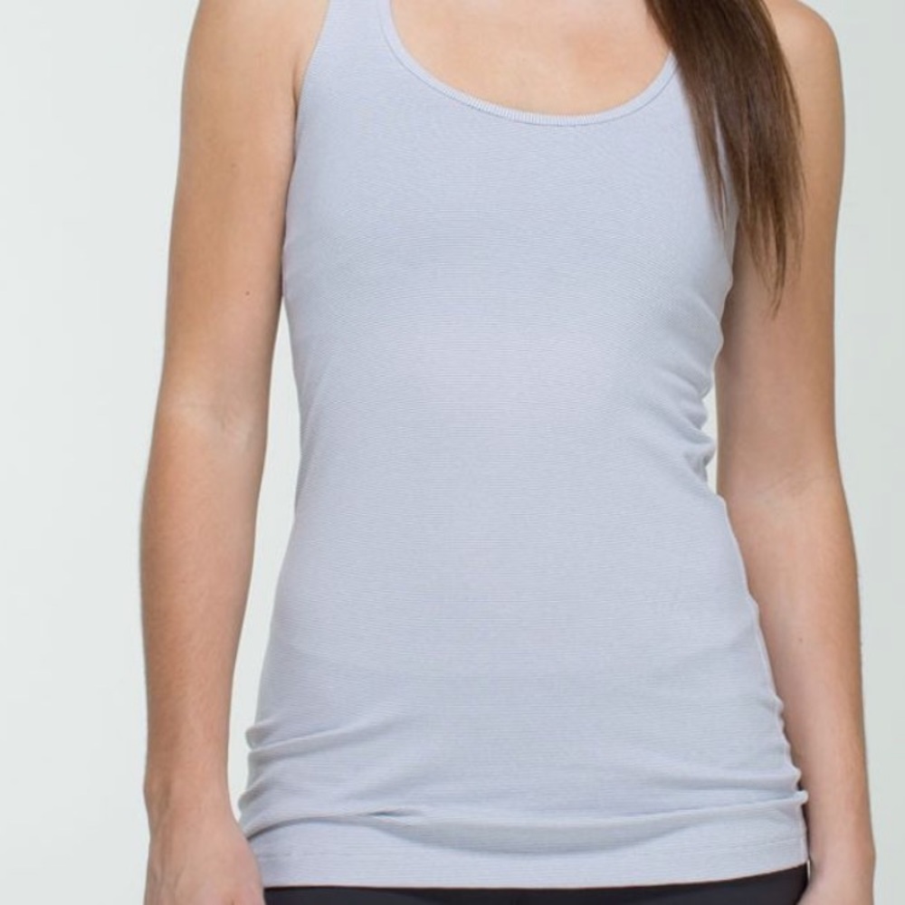 lululemon cool racerback gray tank